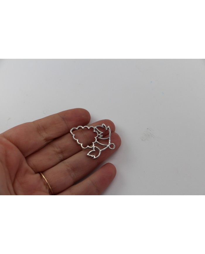 Pirinç Ağaç Kolye Ucu - Bijuteri Takı