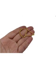 Pirinç Dondurma Kolye Ucu - Bijuteri Takı