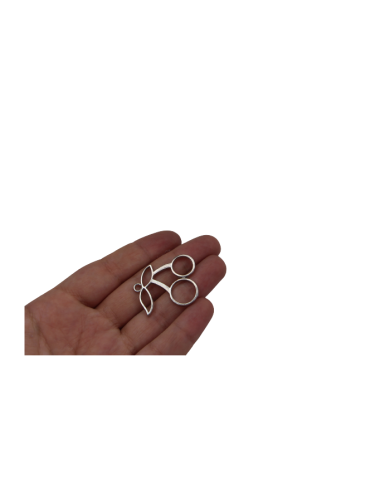 Pirinç Kiraz Kolye Ucu - Bijuteri Takı