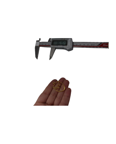 Pirinç Çilek Kolye Ucu - Bijuteri Takı