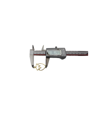 Pirinç Çilek Kolye Ucu - Bijuteri Takı