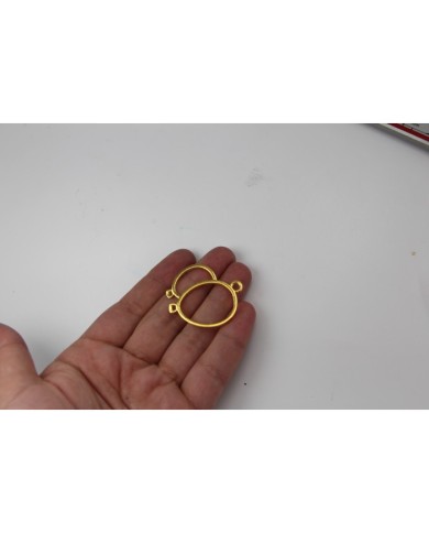 Pirinç Balon Kolye Ucu - Bijuteri Takı