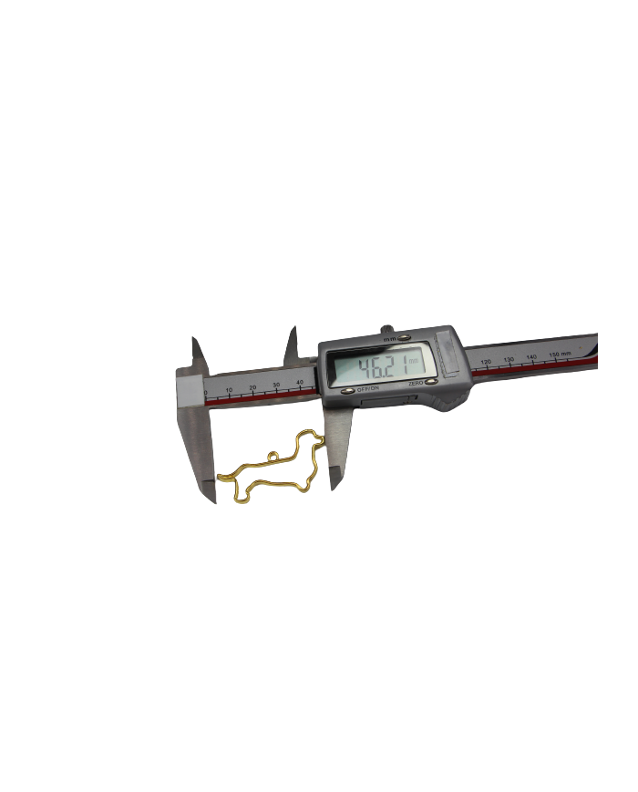 Pirinç Fok Balığı Kolye Ucu - Bijuteri Takı