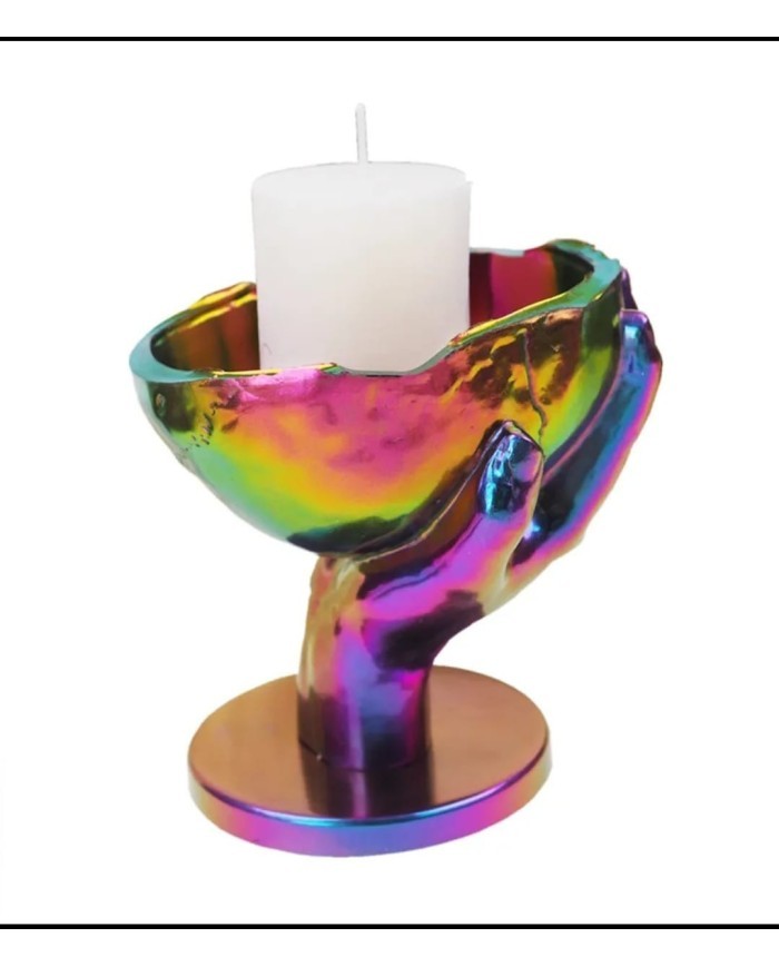 Kase Tutan El -  Epoksi ve Beton Silikon Kalıbı- Kod:428