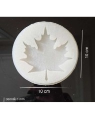 Çınar Yaprağı - Hobi Silikon Kalıbı - Kod: SN1235