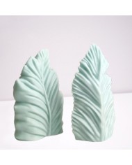 Sütun Yaprak Şekilli Mum- Hobi Silikon Kalıbı - Kod:438