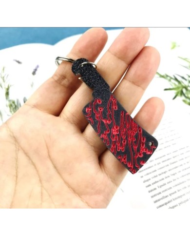 Silikon Makas,Bıçak,Testere Anahtarlık - Hobi Silikon Kalıbı - Kod:466