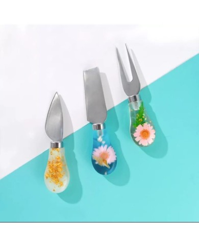 Peynir Bıçağı Silikon Seti - Hobi Silikon Kalıbı -Kod:457/Set:3