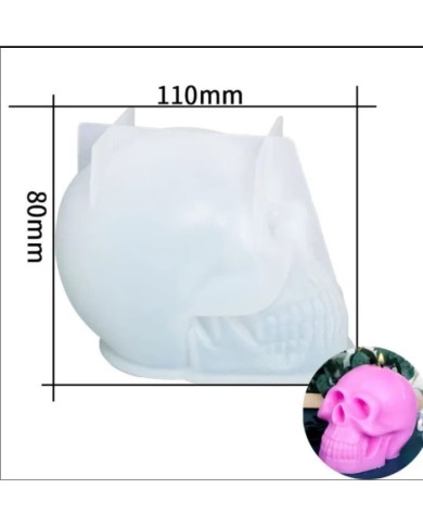 Kuru Kafa  Mum Kalıbı - Hobi Silikon Kalıbı -Kod:477