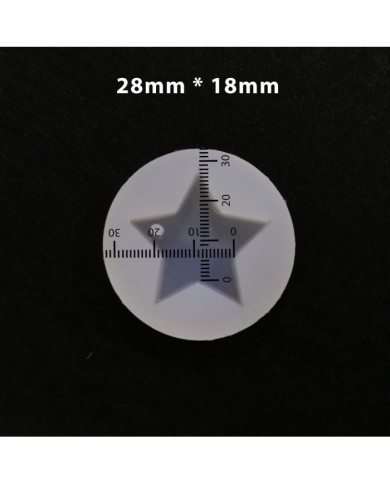 Reçine Epoksi Kalıp-delikli Yıldız - E8