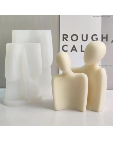 Bakışan Heykel Model 2 Mum Kalıbı - Hobi Silikon Kalıbı -Kod:467