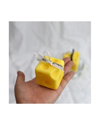 Kare Peynir Mum Kalıbı - Hobi Silikon Kalıbı -Kod:429