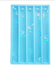 5'li Hologram Görüntülü Kitap Ayracı- Hobi Silikon Kalıbı -Kod:440