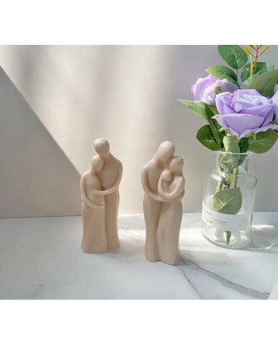 Hamile Çift Mum Kalıbı - Hobi Silikon Kalıbı -Kod:1083B