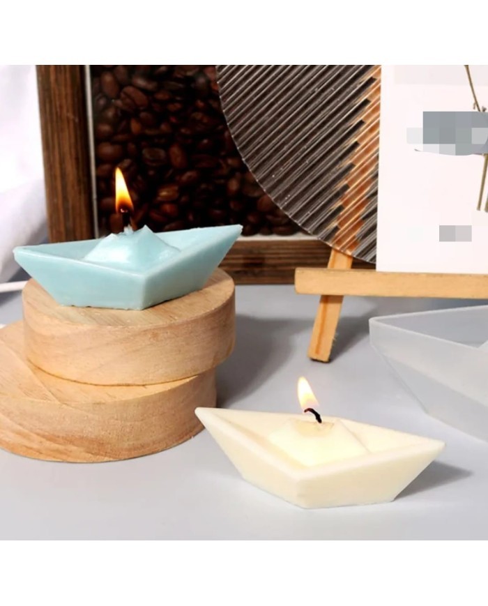 Kayıkçı Mum Kalıbı - Hobi Silikon Kalıbı -Kod:405