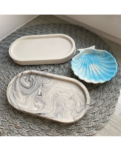 Büyük Boy Terazzo Bardak Altı Reçine Epoksi ve Beton Kalıbı - Kod:315