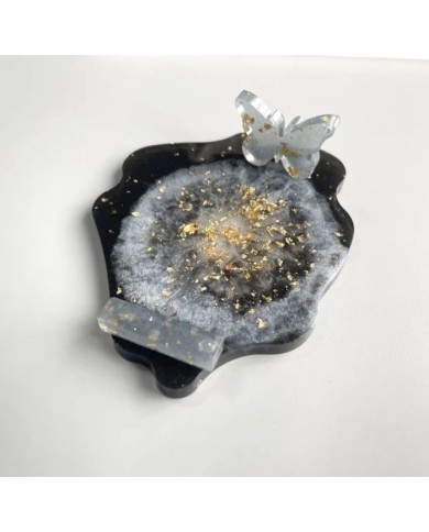 Bardak Altı 5'Li Reçine Epoksi Kalıp Model2 -Kod:310