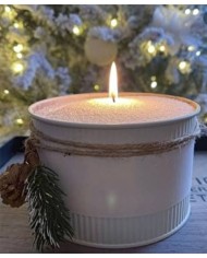 Organik İnci Tozu Mum -100gr