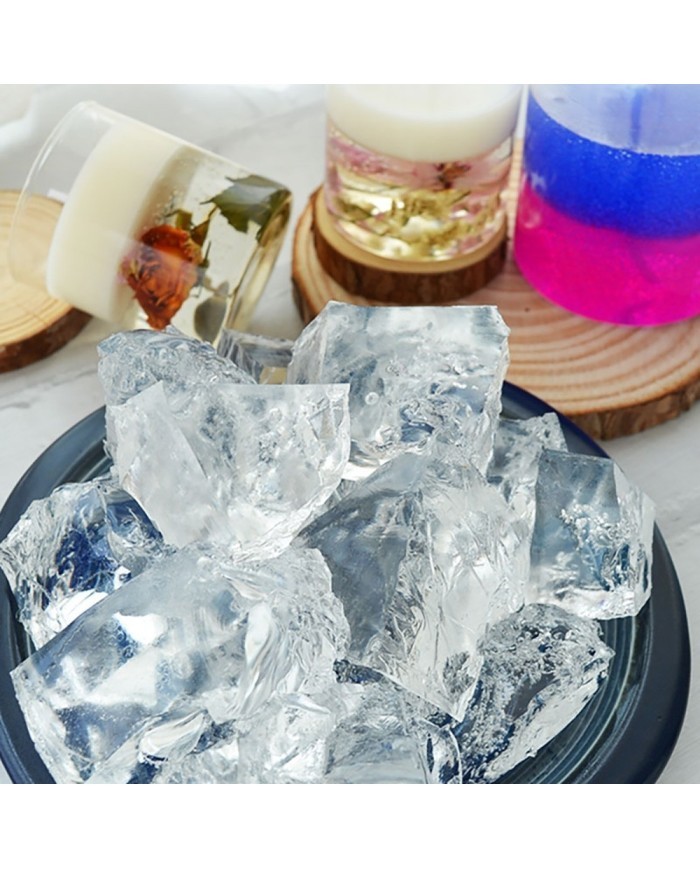 Jel Mum, Mum Jeli, Şeffaf Mum  500 gr