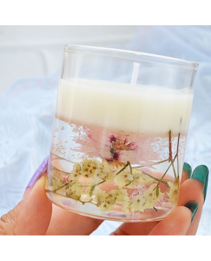 Jel Mum, Mum Jeli, Şeffaf Mum  500 gr