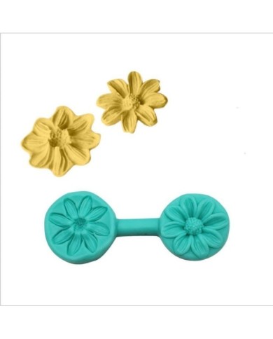 Polimer Kil Darmalama Kalıbı-Papatya